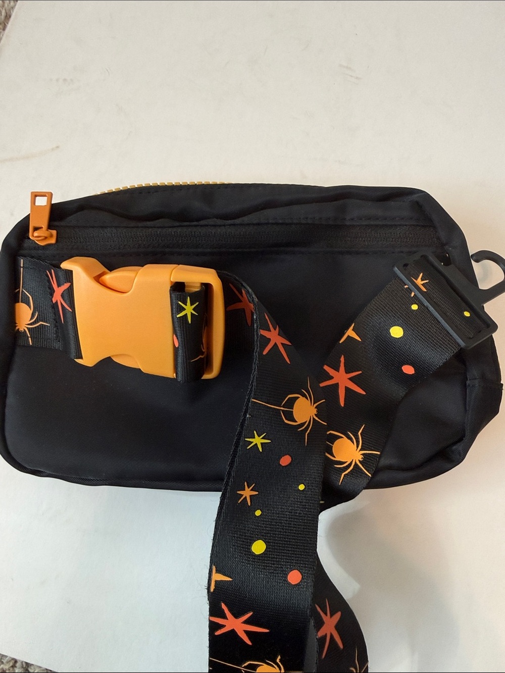 Disney  Black Halloween Pumpkin Crossbody Bag - Picture 5 of 7